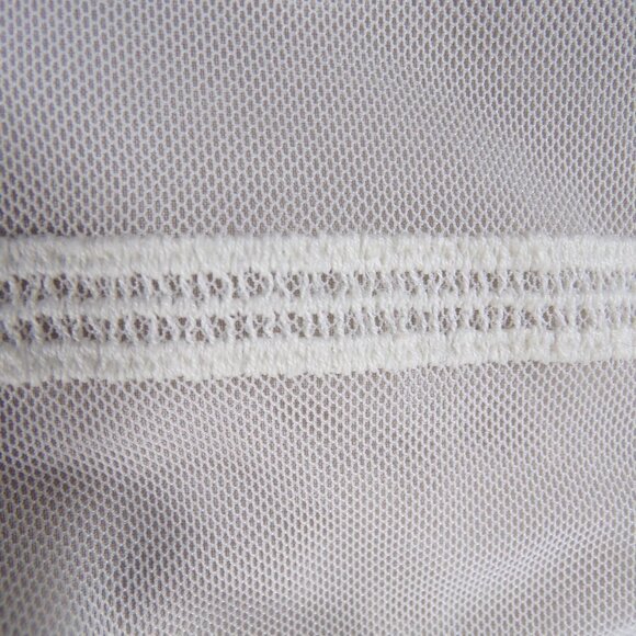 Chico’s Black Label Lace & Mesh Zip-Up Jacket Medium #729 - Picture 7 of 15